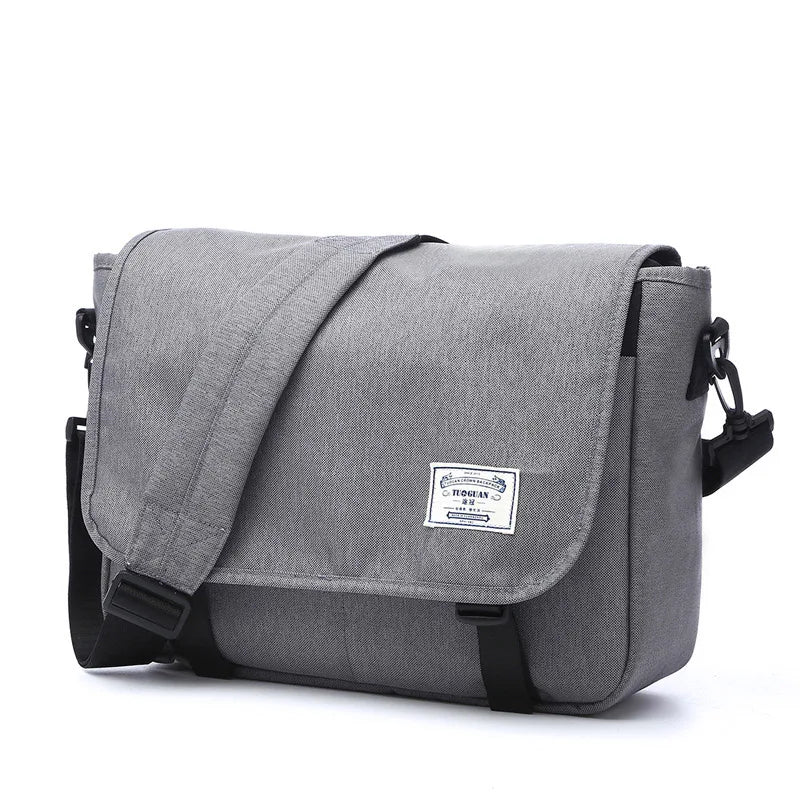 Men Crossbody Bags Men's Bags  Shoulder Student Travel Messenger Bag Fashion Canvas Crossbody Multifunction School Laptop Bag