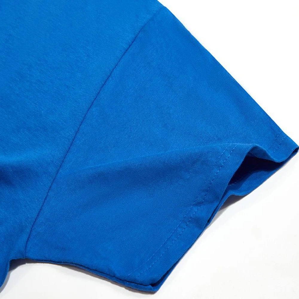 Japanese Koi Harajuku Illustration Pattern T-Shirt Men Summer Casual T Shirt Soft Fashion Short Sleeve Loose Cotton Sportswear