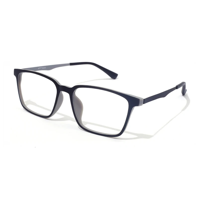 New 2024 Business Eyewear Retro Big Square TR90 Titanium Eyeglasses Myopia Optical Prescription Glasses Frame For Men A1003