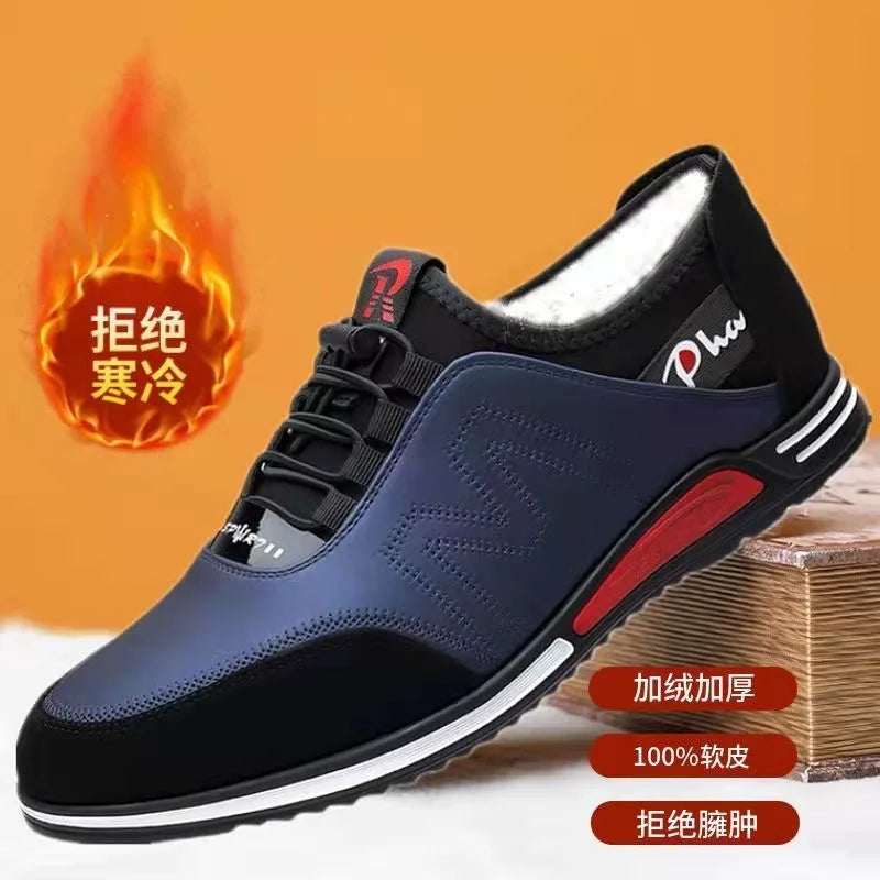 2023 New Men's Casual Sports Shoes Slip on Breathable Men's Shoes Men's Outdoor Non-slip Wear-resistant Running Shoes Men Shoes