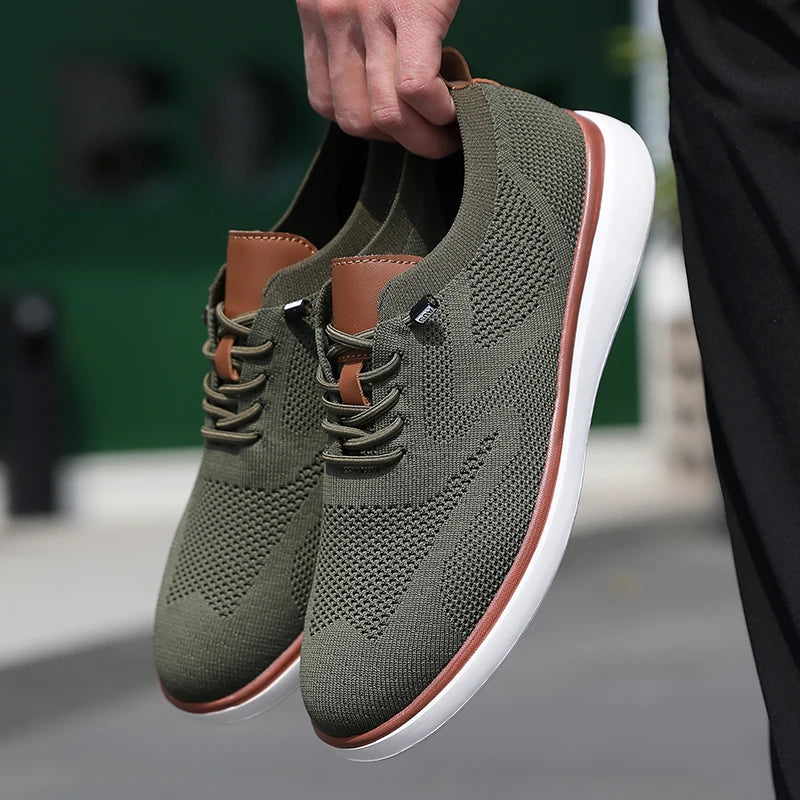 Men's Sliding Shoes Mesh Sports Shoe Loafers, Anti Slip Shoe Low Cut Casual Shoes Casual Sports Bestseller Designer Shoes 2025