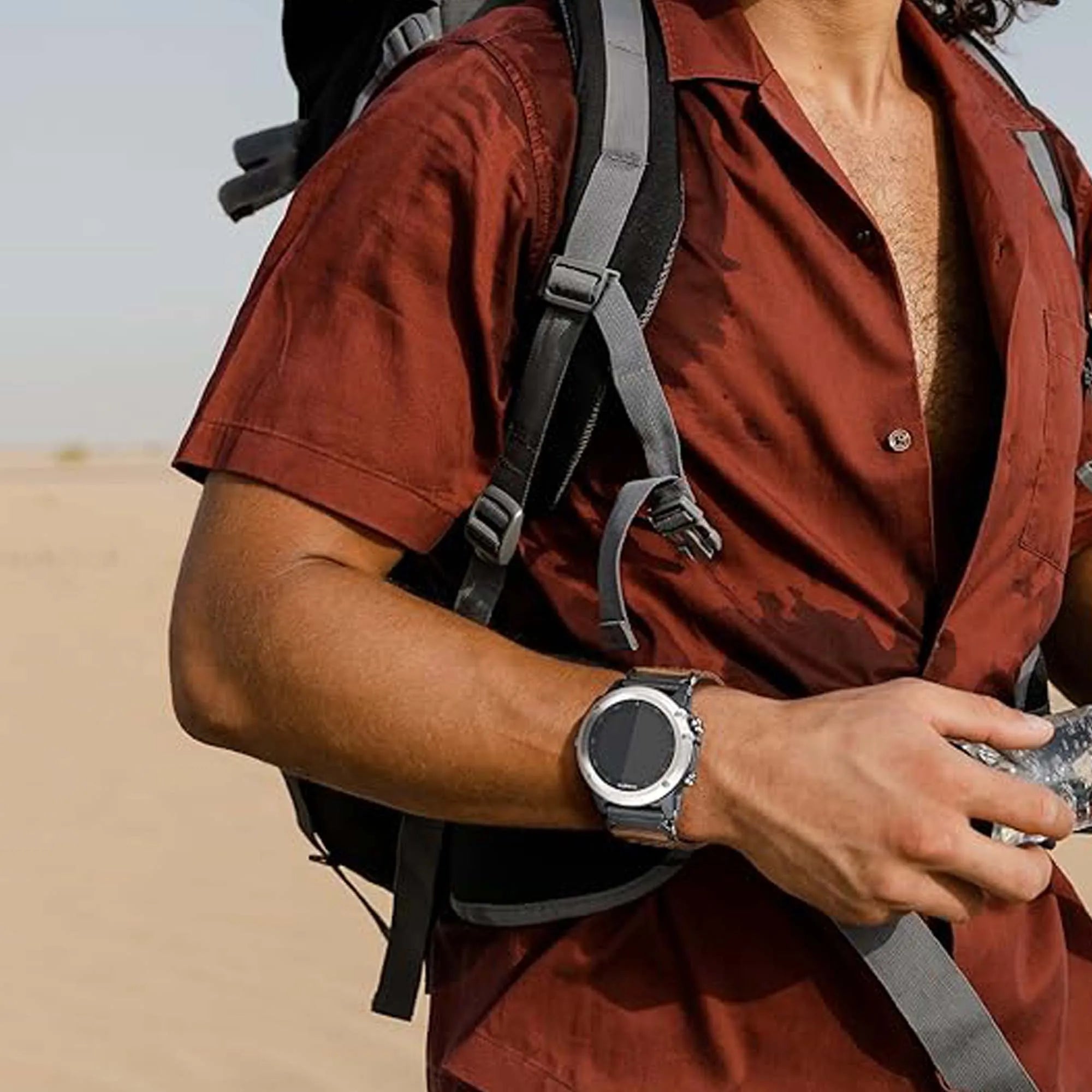 QuickFit 22mm 26mm Nylon Strap For Garmin Fenix 7 7X 6X Pro/Epix Pro Gen 2 51mm 47mm/Fenix6 5Plus 5XPlus Braided Watchband