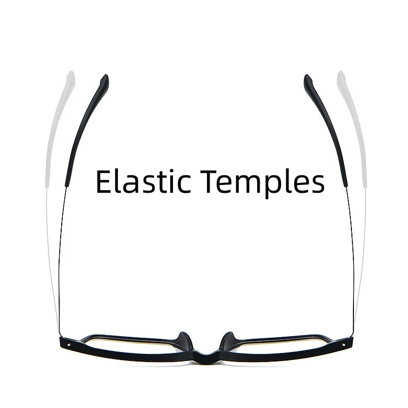 New 2024 Business Eyewear Retro Big Square TR90 Titanium Eyeglasses Myopia Optical Prescription Glasses Frame For Men A1003