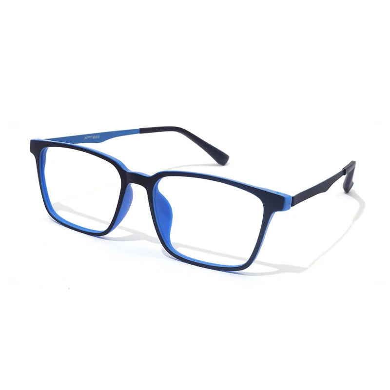 New 2024 Business Eyewear Retro Big Square TR90 Titanium Eyeglasses Myopia Optical Prescription Glasses Frame For Men A1003