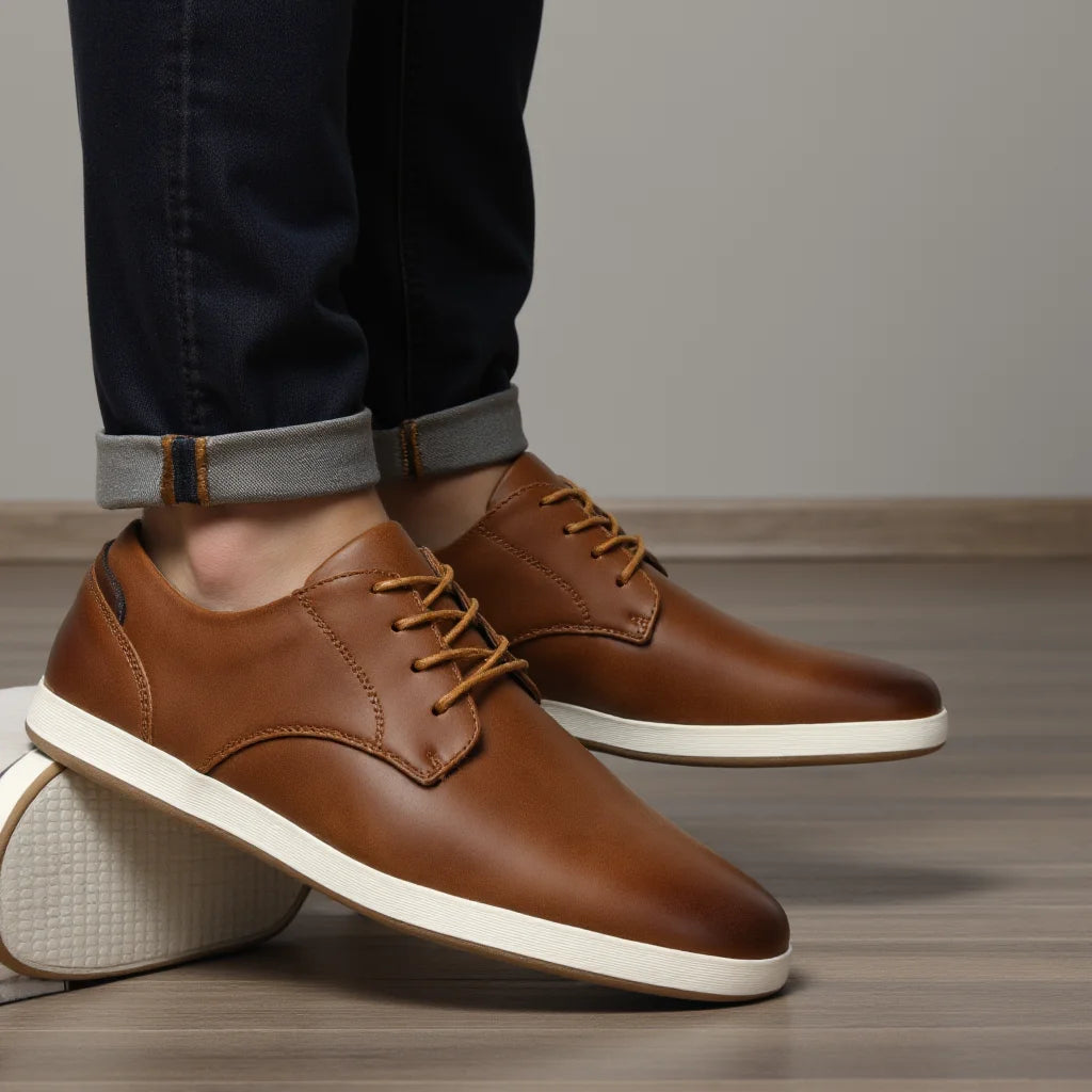 Men Sneakers Fashionable comfortable leather shoes 2024 men casual shoe