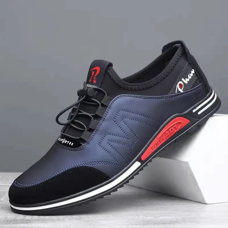 2023 New Men's Casual Sports Shoes Slip on Breathable Men's Shoes Men's Outdoor Non-slip Wear-resistant Running Shoes Men Shoes