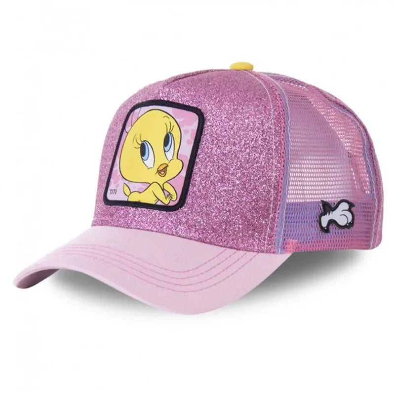 High Quality Brand Anime Cartoon Snapback Cotton Baseball Cap Men Women Hip Hop Dad Mesh Hat Trucker Hat Dropshipping