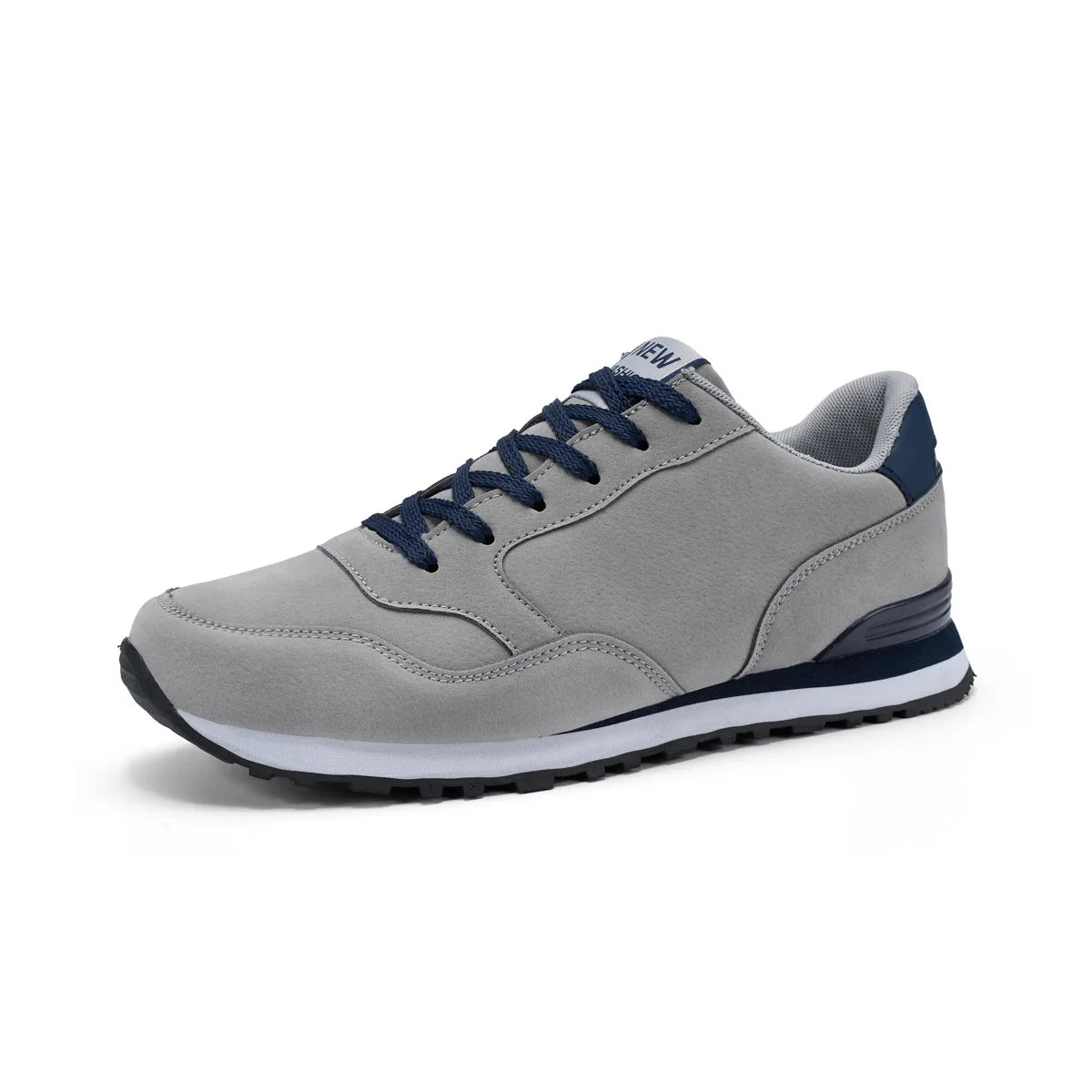 New Leather Men Running Shoes Winter Warm Unisex Sneakers Lightweight Women Walking Shoes Soft Insole Sports Shoes Lace Up 37-47