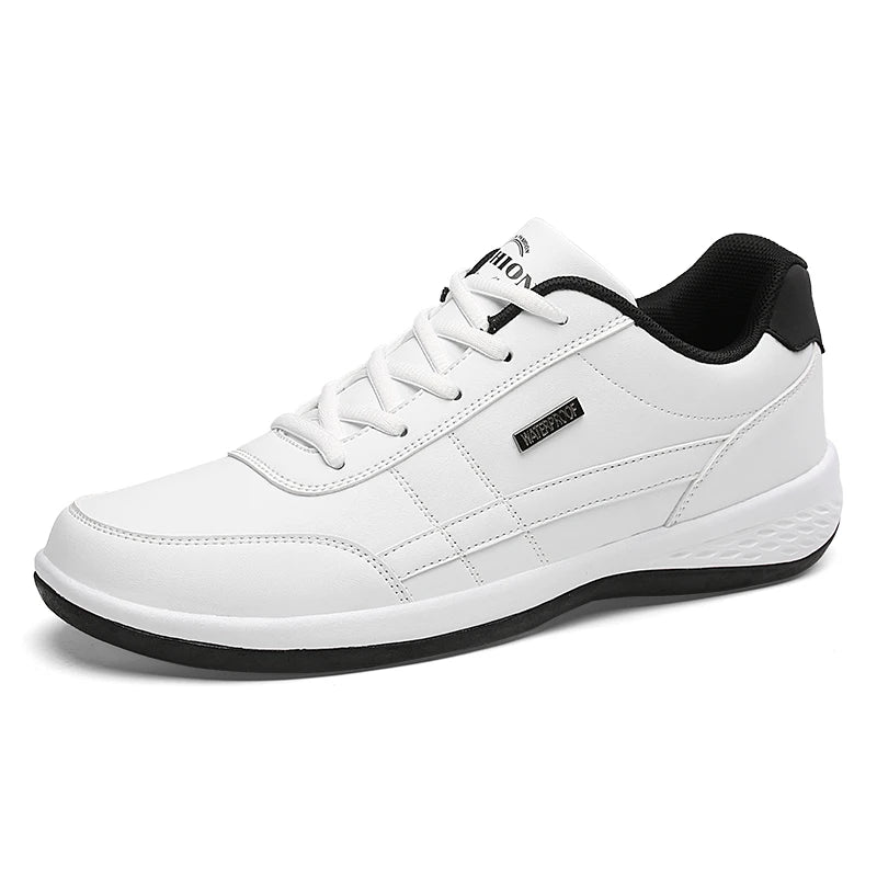Waterproof Men's Sneakers For All Season Plus Size 38-47 Casual Shoes For Men Lace Up Lightweight and Soft