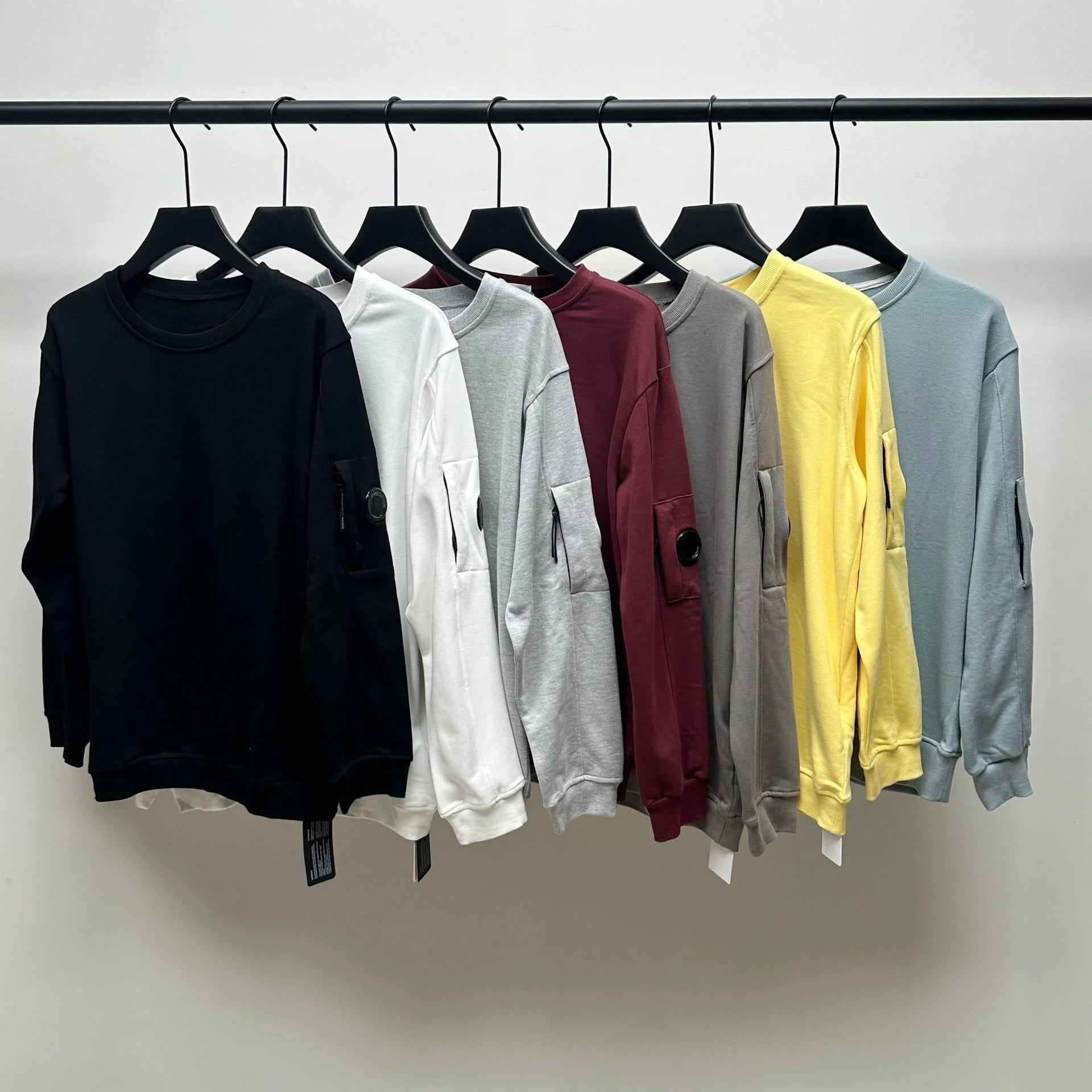 2025 autumn and winter new Korean style casual glasses for men and women couple style round lens pullover casual sweater